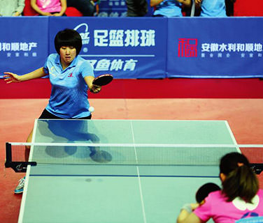 8战8胜惊艳蚌埠 三八妇乐勇夺女乒甲A排位赛第一